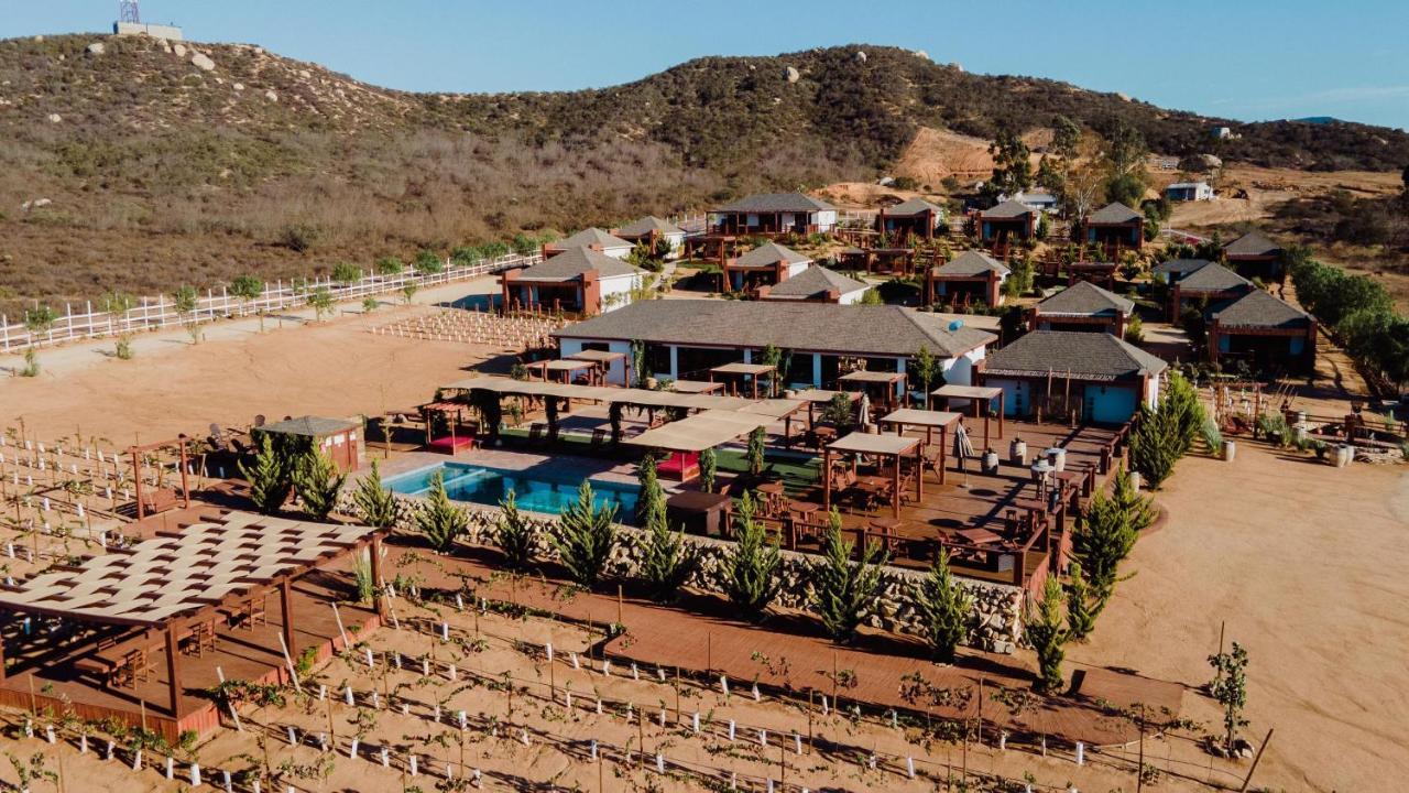 Entrevalle Hotel Boutique Valle de Guadalupe Exteriör bild