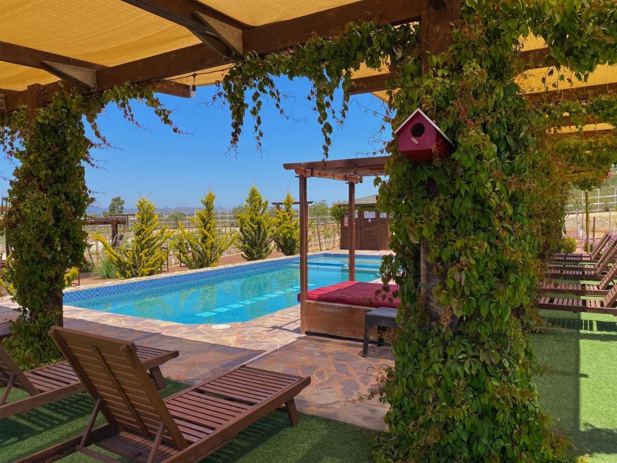 Entrevalle Hotel Boutique Valle de Guadalupe Exteriör bild